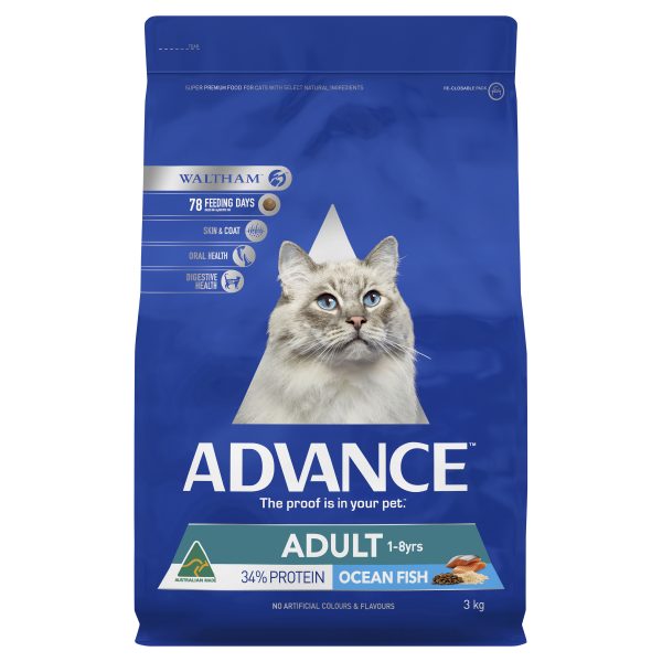 ADVANCE™ Adult Cat Dry Cat Food Ocean Fish - Goodna Produce