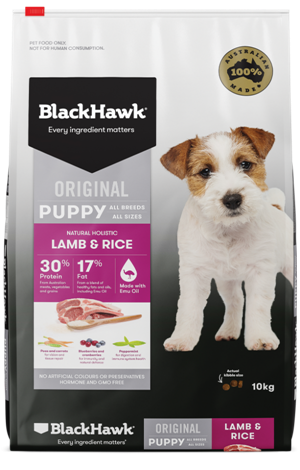 Blackhawk Puppy Lamb and Rice – Goodna Produce