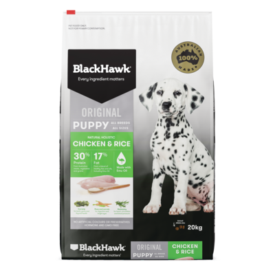 Black hawk dog food chicken hot sale and rice