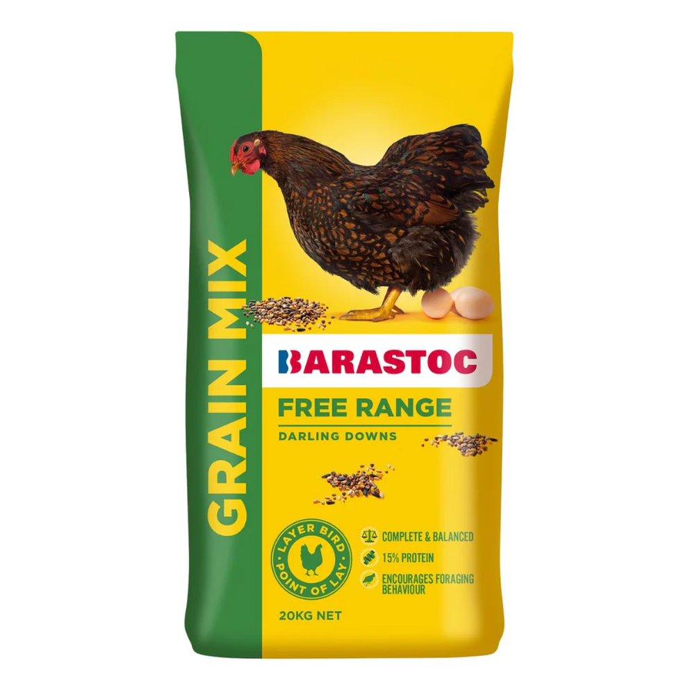 Barastoc Free Range Grain Mix Darling Downs 20kg