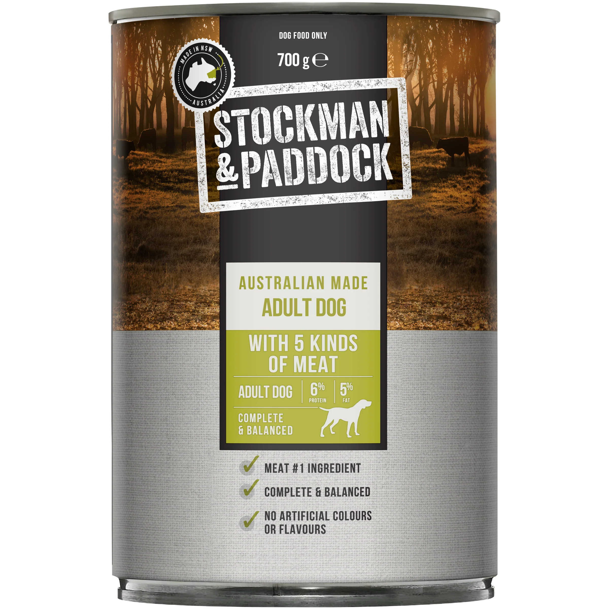 STOCKMAN 5 MEATS 12X700G TINS
